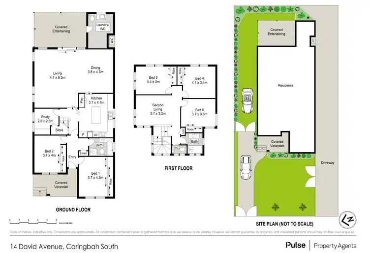 Floorplan of Homely house listing, 14 David Avenue, Caringbah South NSW 2229