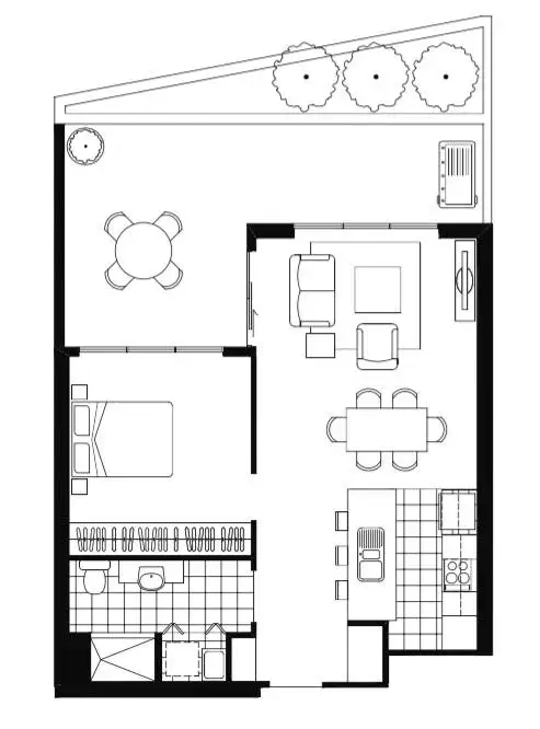 Floorplan of Homely apartment listing, 101/8 Power Avenue, Ashwood VIC 3147