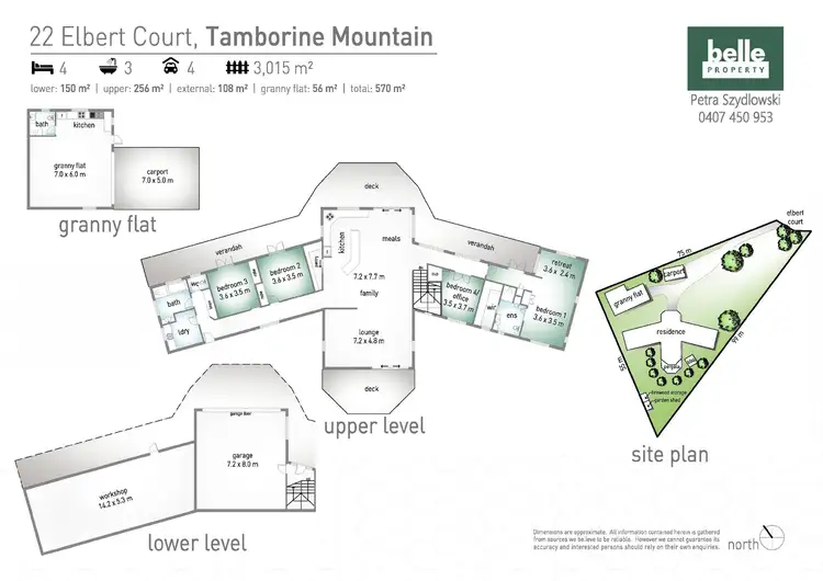 Floorplan of Homely house listing, 22 Elbert Court, Tamborine Mountain QLD 4272