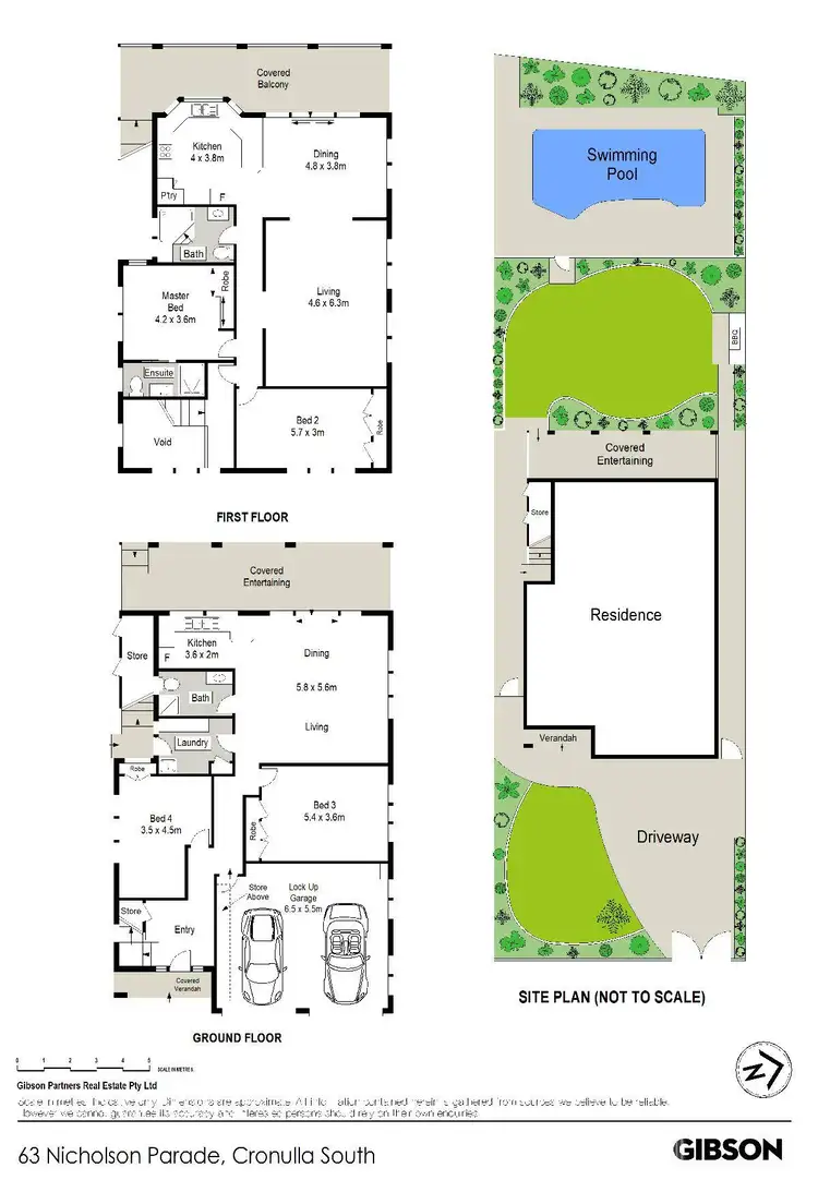Floorplan of Homely house listing, 63 Nicholson Parade, Cronulla NSW 2230