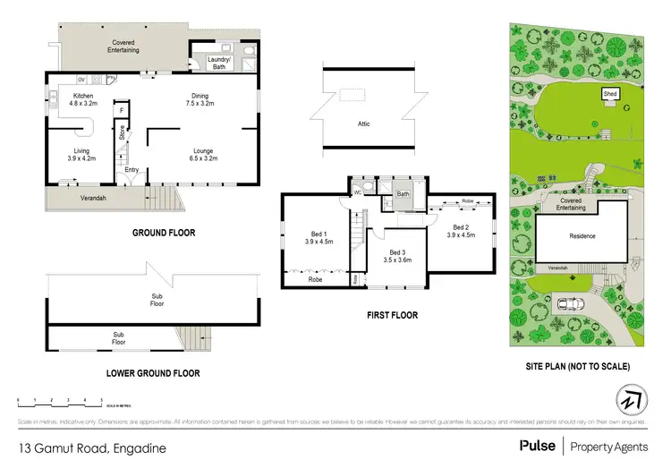 Floorplan of Homely house listing, 13 Gamut Road, Engadine NSW 2233