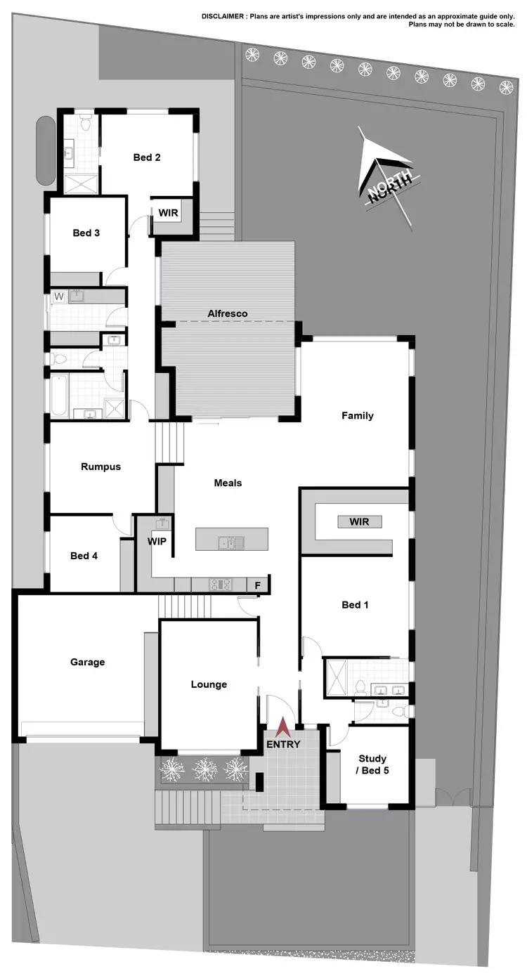Floorplan of Homely house listing, 7 Spigl Street, Giralang ACT 2617