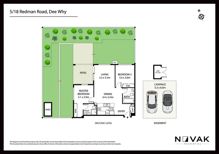 Floorplan of Homely apartment listing, 5/18 Redman Road, Dee Why NSW 2099