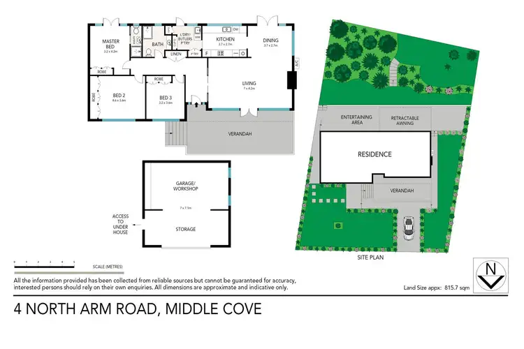 Floorplan of Homely house listing, 4 North Arm Road, Middle Cove NSW 2068