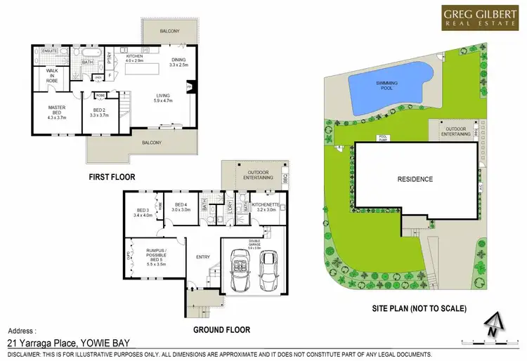 Floorplan of Homely house listing, 21 Yarraga Place, Yowie Bay NSW 2228