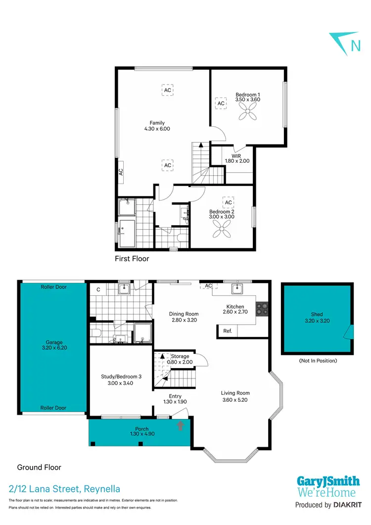 Floorplan of Homely townhouse listing, 2/12 Lana Street, Reynella SA 5161