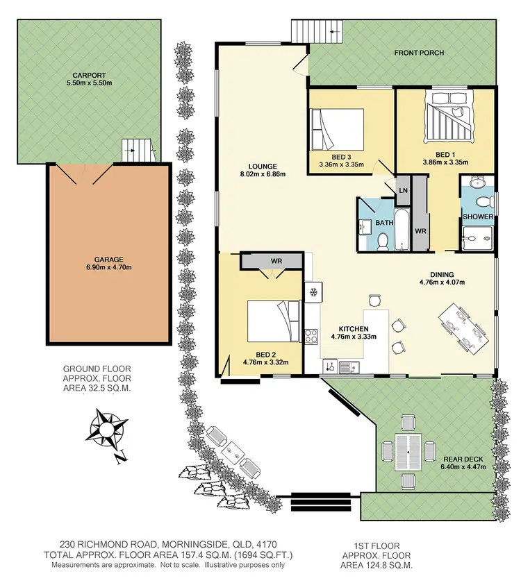 Floorplan of Homely house listing, 230 Richmond Road, Morningside QLD 4170