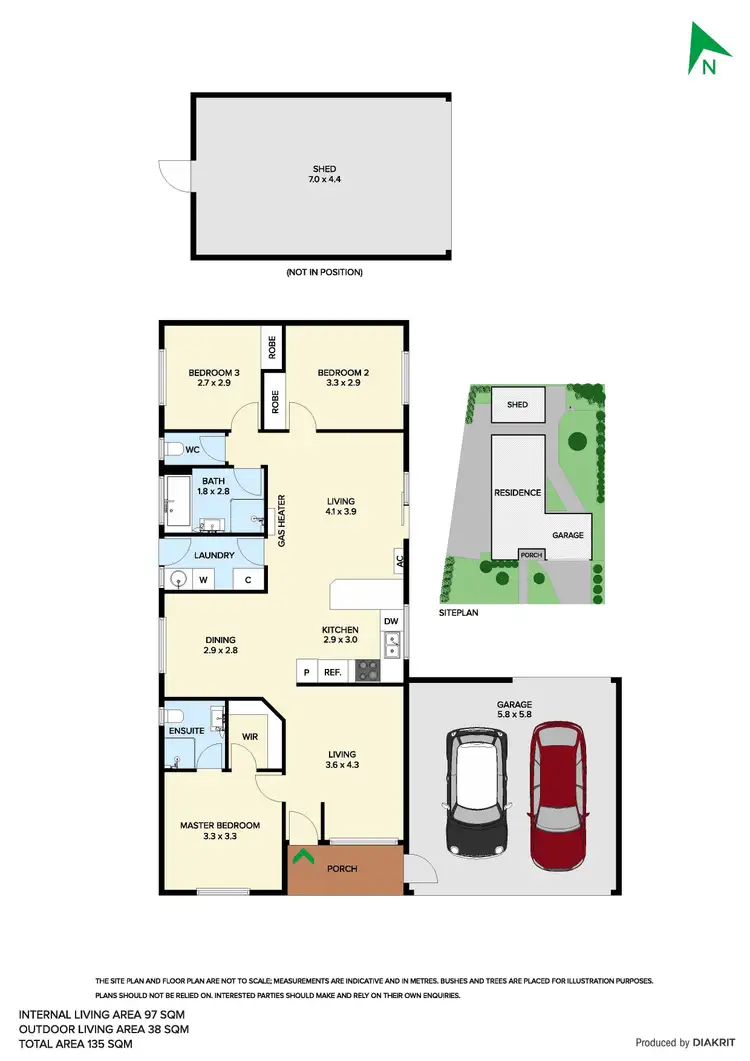 Floorplan of Homely house listing, 91 Broderick Road, Carrum Downs VIC 3201