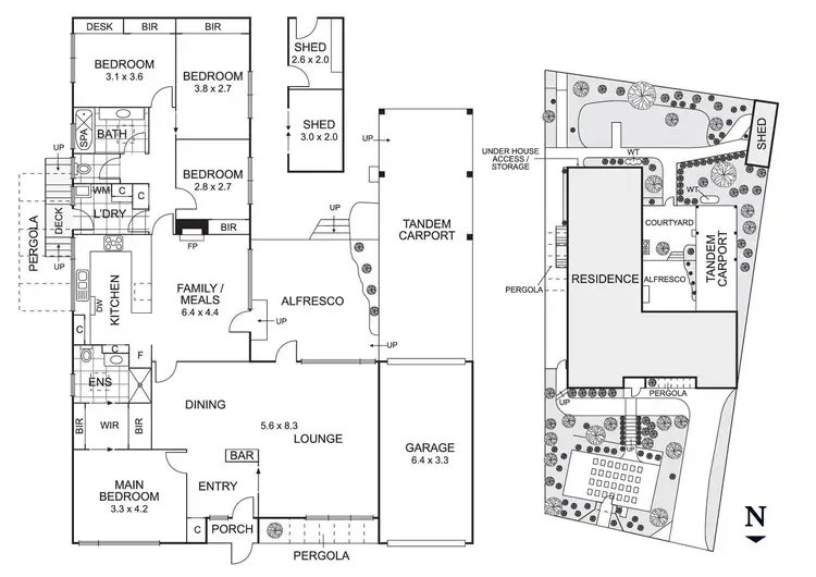 Floorplan of Homely house listing, 88 Golden Way, Bulleen VIC 3105