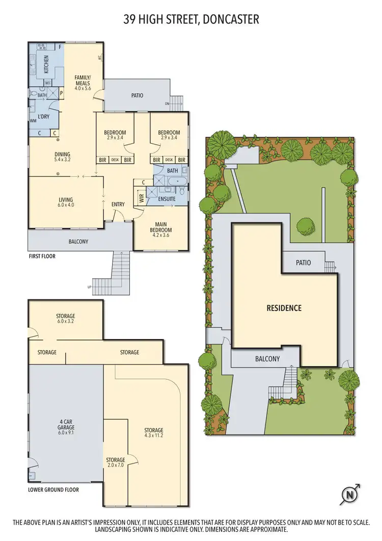 Floorplan of Homely house listing, 39 High Street, Doncaster VIC 3108
