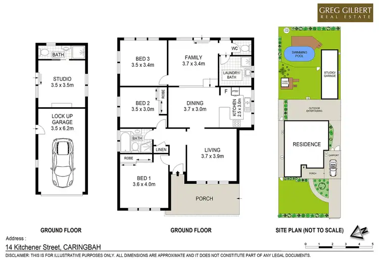 Floorplan of Homely house listing, 14 Kitchener Street, Caringbah NSW 2229