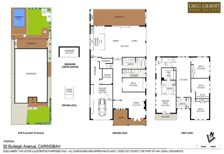 Floorplan of Homely house listing, 50 Burleigh Avenue, Caringbah NSW 2229