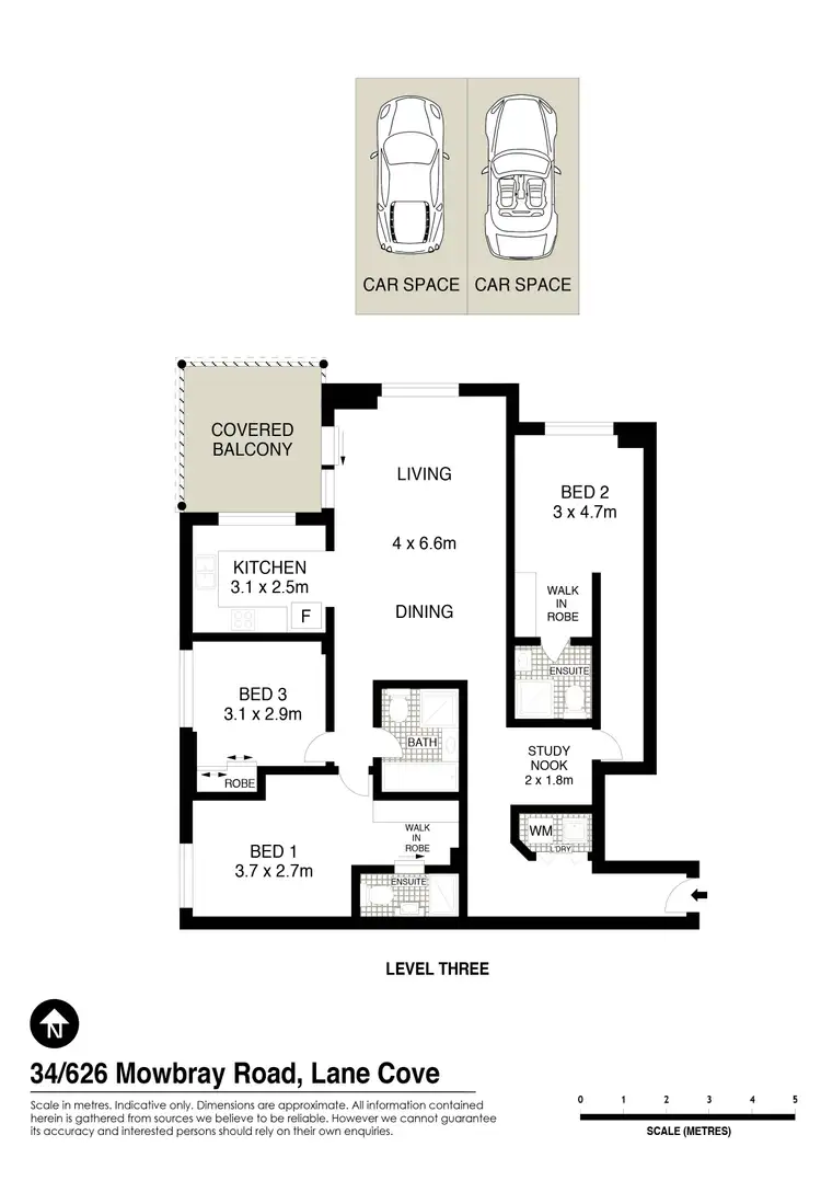 Floorplan of Homely apartment listing, 34/626 Mowbray Road, Lane Cove NSW 2066
