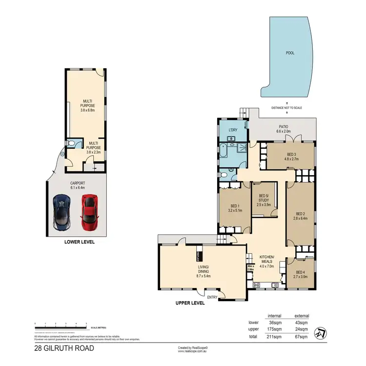 Floorplan of Homely house listing, 28 Gilruth Road, Kenmore QLD 4069