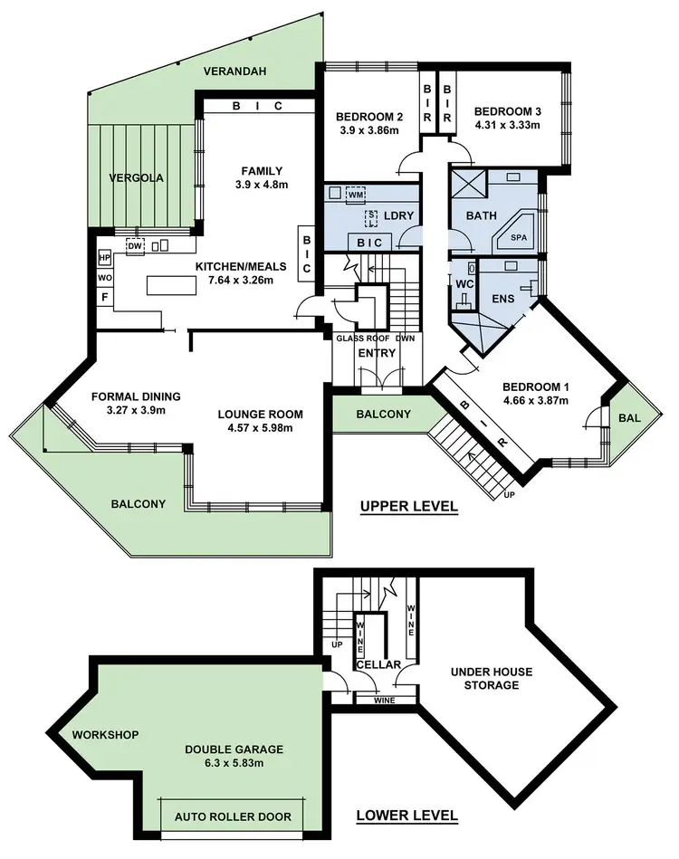 Floorplan of Homely house listing, 3 Park Avenue, Urrbrae SA 5064