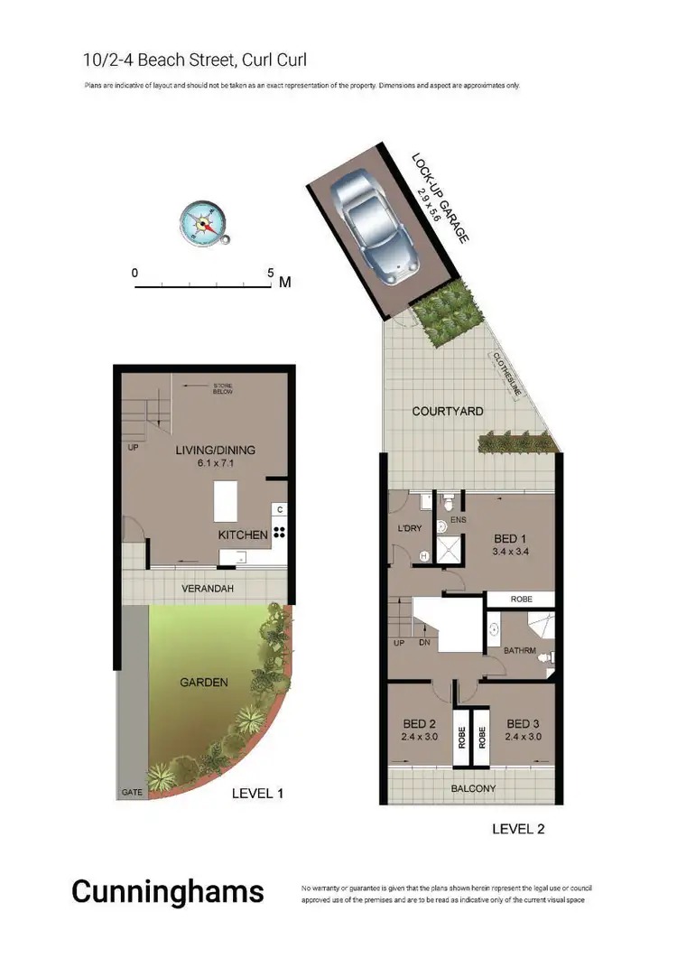 Floorplan of Homely townhouse listing, 10/2-4 Beach Street, Curl Curl NSW 2096