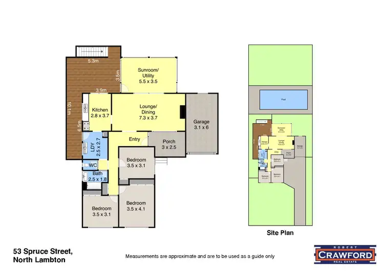 Floorplan of Homely house listing, 53 Spruce Street, North Lambton NSW 2299