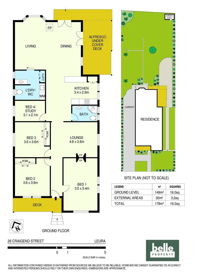 Floorplan of Homely house listing, 26 Craigend Street, Leura NSW 2780