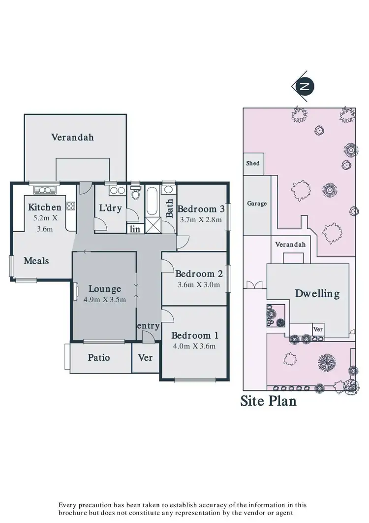 Floorplan of Homely house listing, 4 McLeod Street, Thomastown VIC 3074