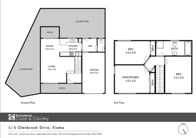 Floorplan of Homely townhouse listing, 5/4 Glenbrook Drive, Kiama NSW 2533