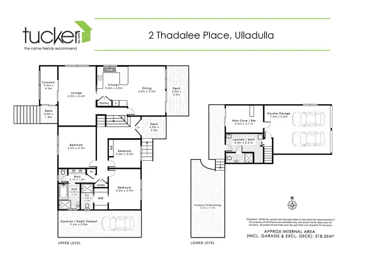 Floorplan of Homely house listing, 2 Thadalee Place, Ulladulla NSW 2539