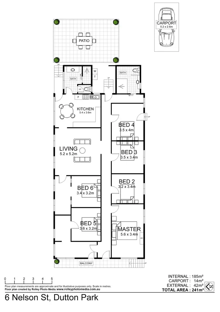Floorplan of Homely house listing, 6 Nelson Street, Dutton Park QLD 4102