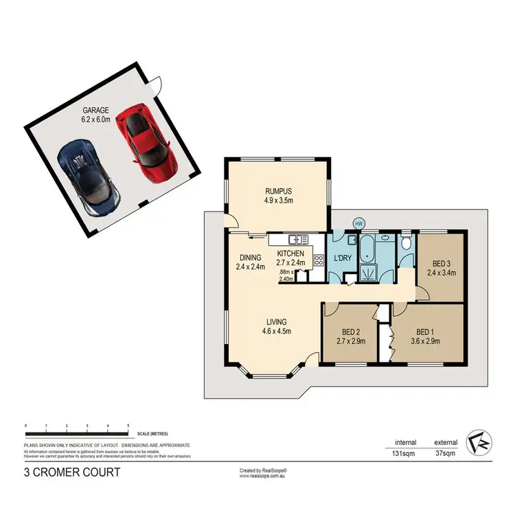 Floorplan of Homely house listing, 3 Cromer Court, Loganholme QLD 4129