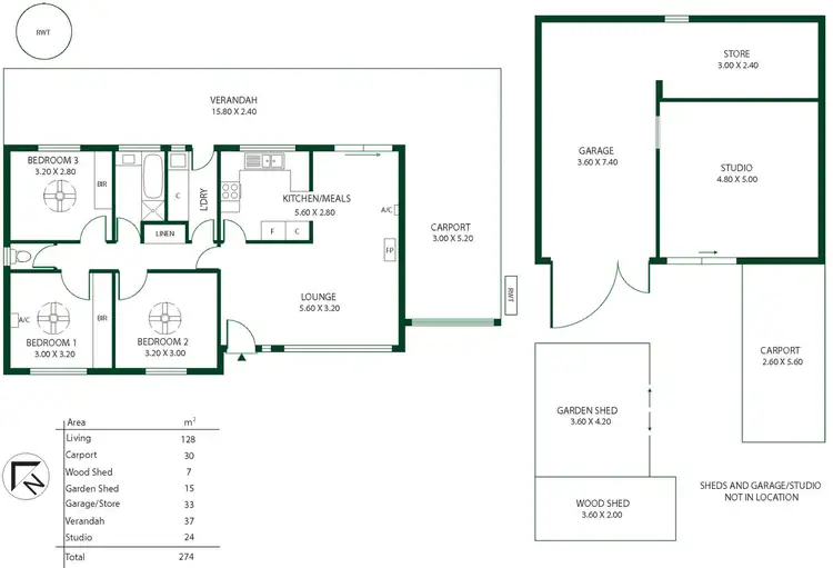 Floorplan of Homely house listing, 5 Liebelt Road, Mount Barker SA 5251