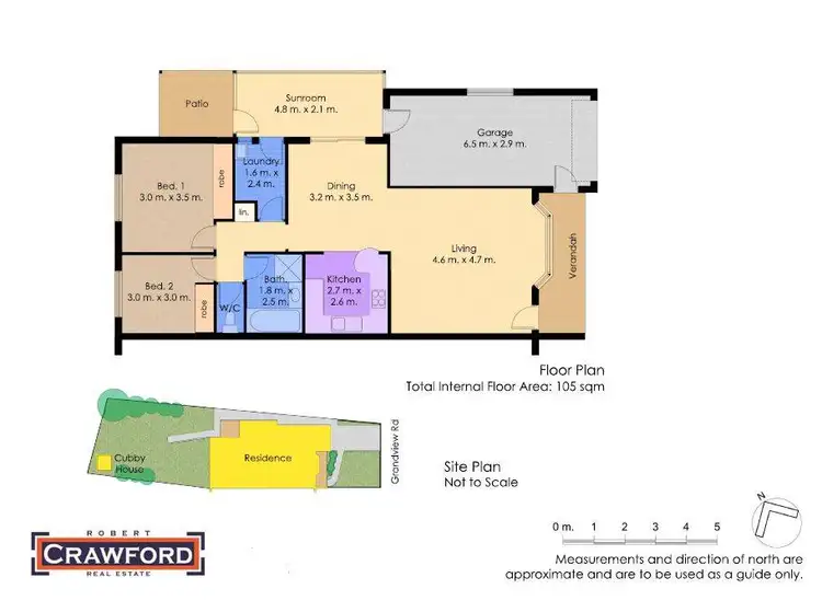 Floorplan of Homely villa listing, 1/275 Grandview Road, Rankin Park NSW 2287