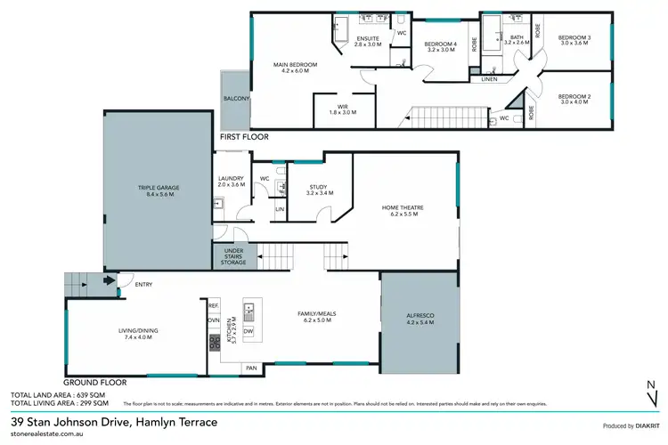 Floorplan of Homely house listing, 39 Stan Johnson Drive, Hamlyn Terrace NSW 2259