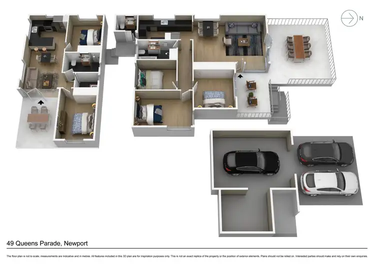Floorplan of Homely house listing, 49 Queens Parade, Newport NSW 2106