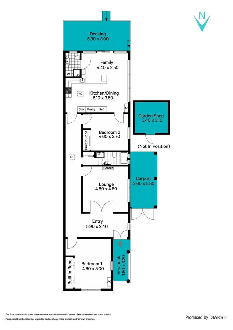 Floorplan of Homely house listing, 96 Augusta Street, Glenelg East SA 5045