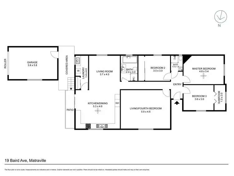 Floorplan of Homely house listing, 19 Baird Avenue, Matraville NSW 2036