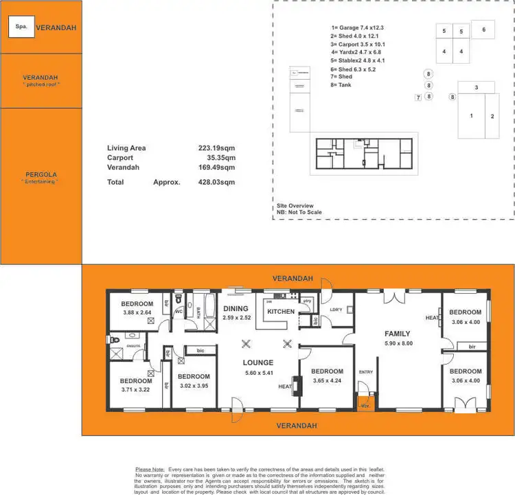 Floorplan of Homely house listing, 1014 Gawler - One Tree Hill Road, One Tree Hill SA 5114
