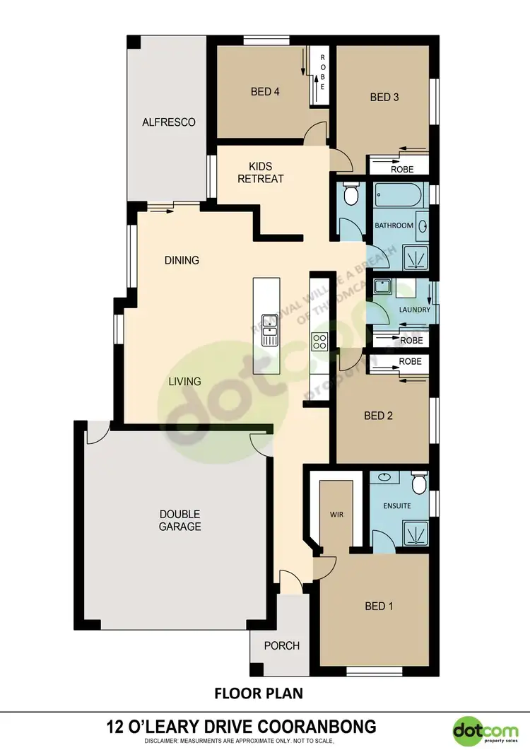 Floorplan of Homely house listing, 12 O'Leary Drive, Cooranbong NSW 2265