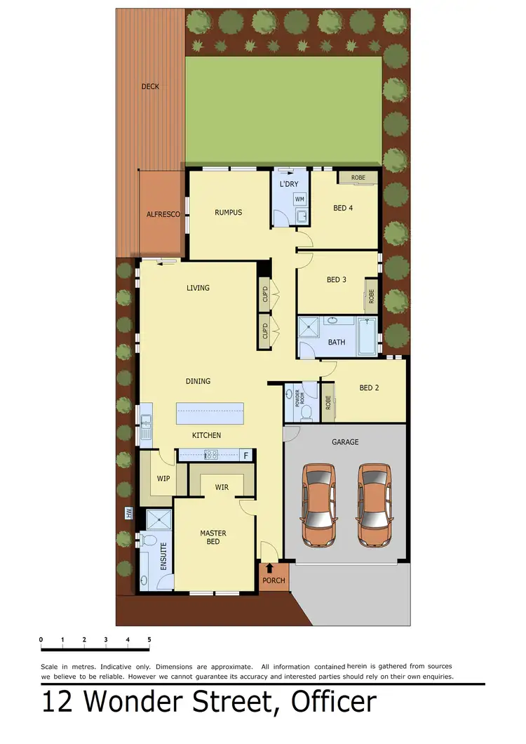 Floorplan of Homely house listing, 12 Wonder Street, Officer VIC 3809