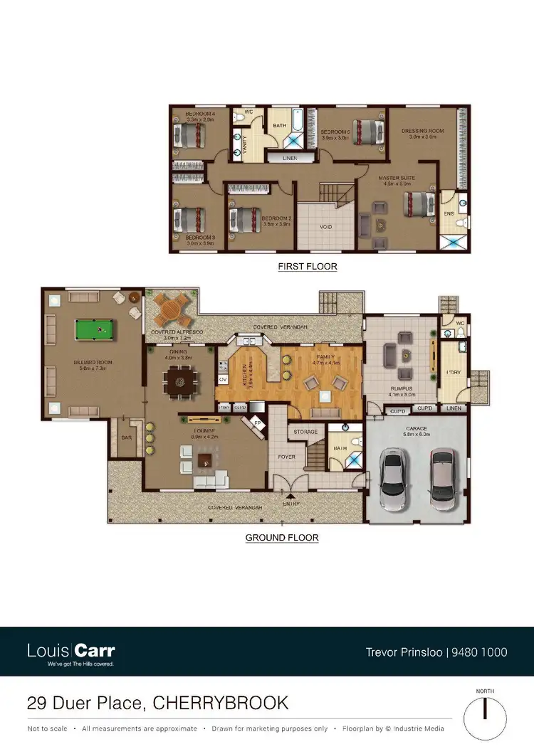 Floorplan of Homely house listing, 29 Duer Place, Cherrybrook NSW 2126
