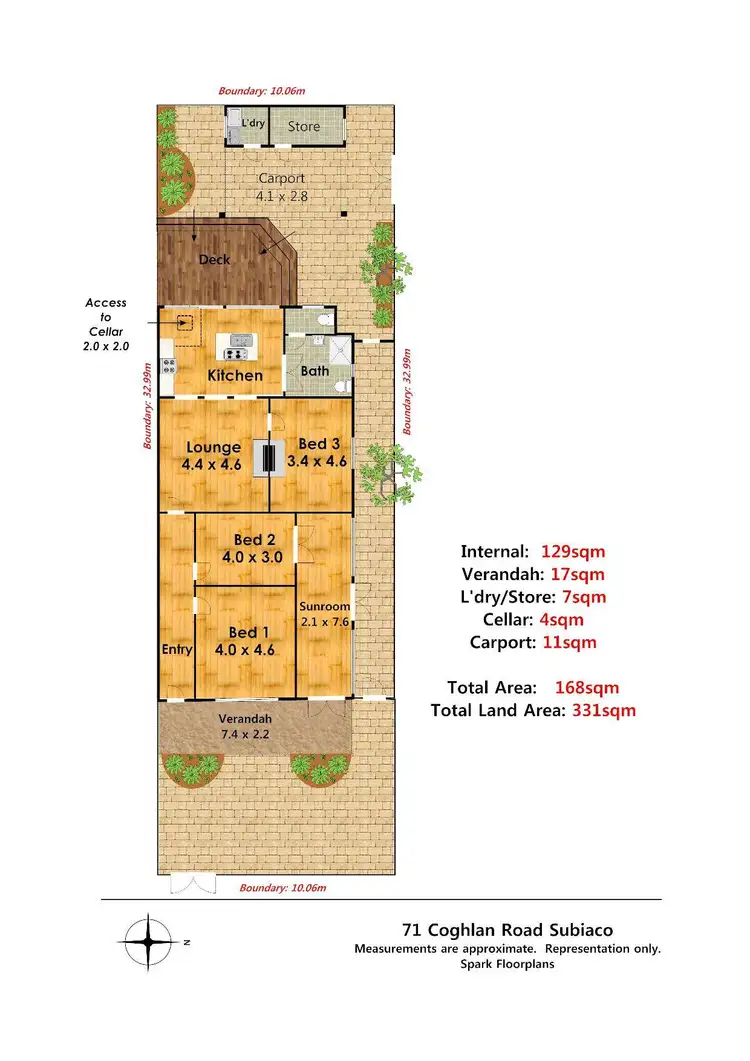 Floorplan of Homely house listing, 71 Coghlan Road, Subiaco WA 6008