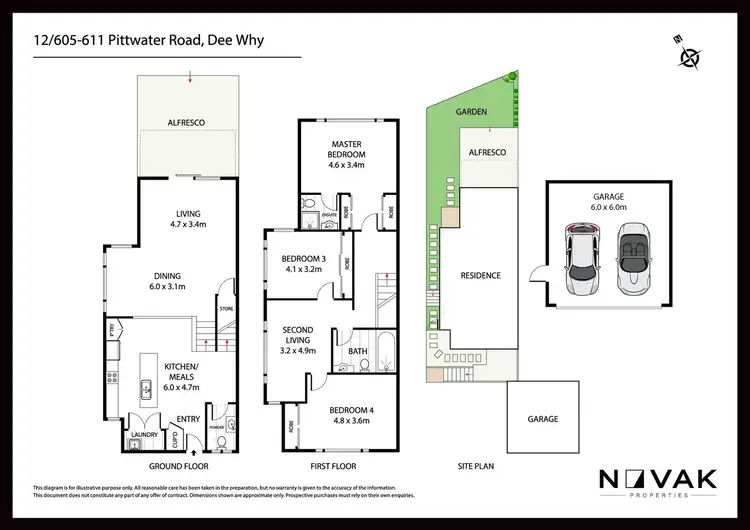 Floorplan of Homely house listing, 12/605-611 Pittwater Road, Dee Why NSW 2099
