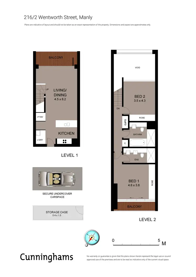 Floorplan of Homely apartment listing, 216/2 Wentworth Street, Manly NSW 2095