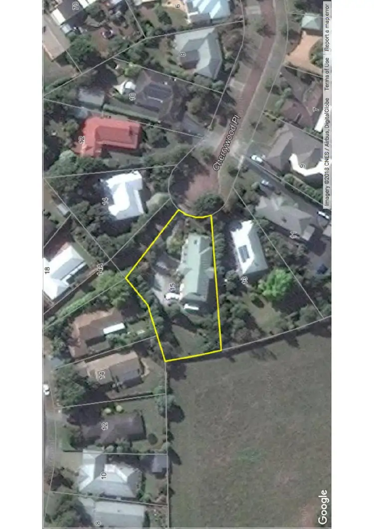 Floorplan of Homely house listing, 15 Cherrywood Place, Warragul VIC 3820