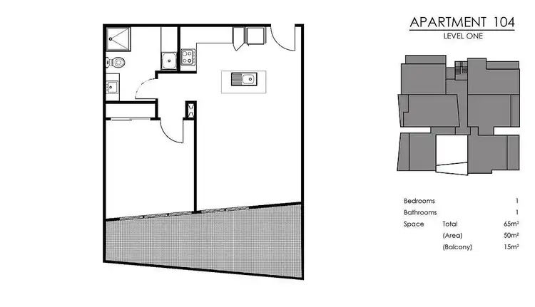 Floorplan of Homely apartment listing, 104/90-92 Middleborough Road, Blackburn South VIC 3130