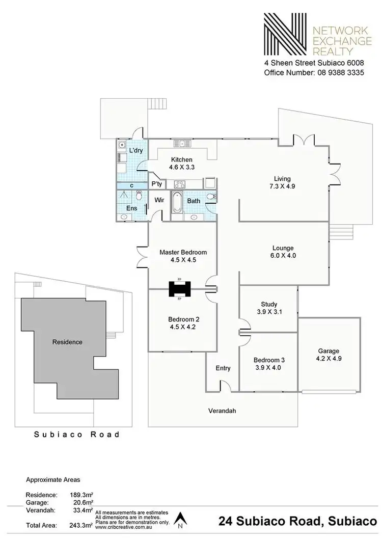 Floorplan of Homely house listing, 24 Subiaco Road, Subiaco WA 6008