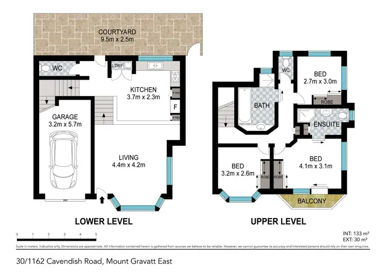 Floorplan of Homely townhouse listing, 30/1162 Cavendish Road, Mount Gravatt East QLD 4122