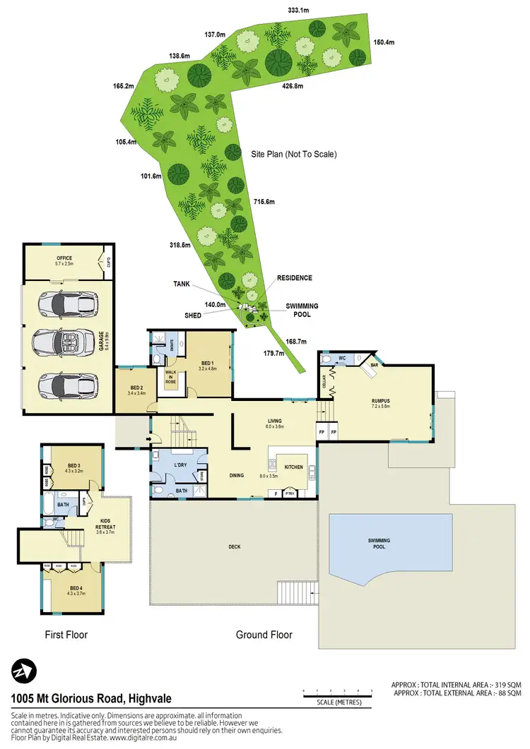 Floorplan of Homely house listing, 1005 Mount Glorious Road, Highvale QLD 4520