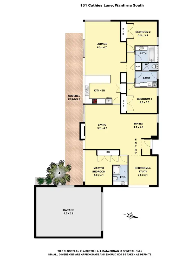 Floorplan of Homely house listing, 131 Cathies Lane, Wantirna South VIC 3152