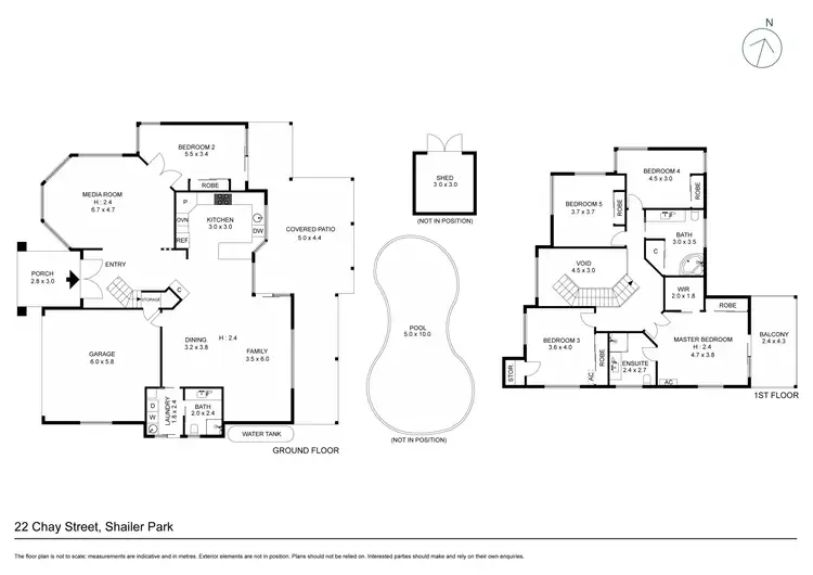 Floorplan of Homely house listing, 22 Chay Street, Shailer Park QLD 4128
