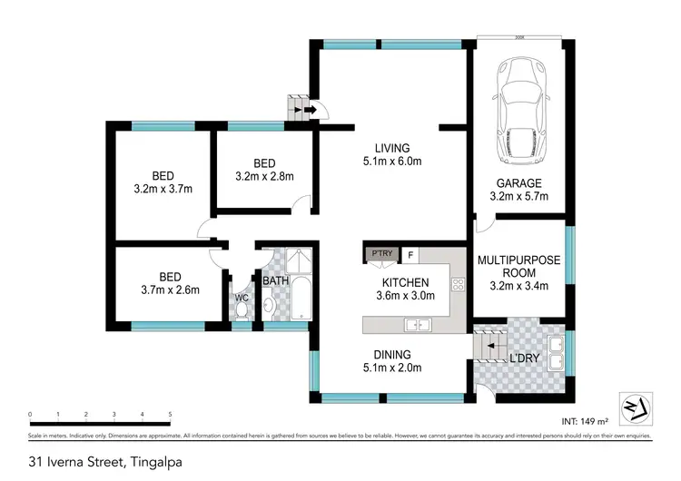 Floorplan of Homely house listing, 26 Jarrow Street, Tingalpa QLD 4173