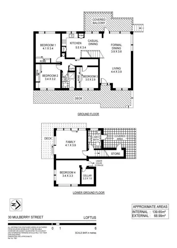 Floorplan of Homely house listing, 30 Mulberry Street, Loftus NSW 2232