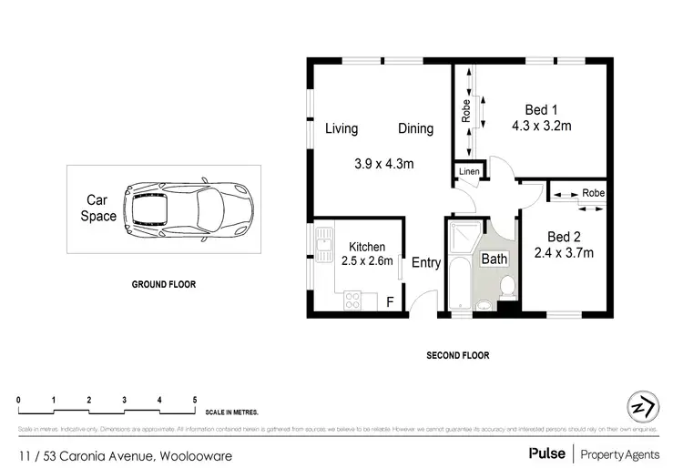 Floorplan of Homely apartment listing, 11/53 Caronia Avenue, Woolooware NSW 2230